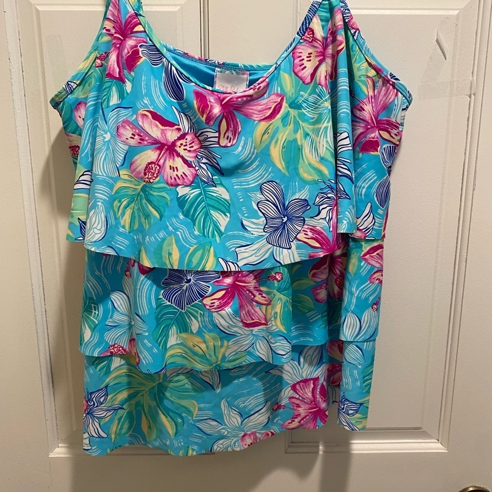 🏖️Stela parker Floral Layered Tank Top